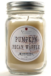 PUMPKIN PECAN WAFFLE CANDLE, PINT JAR
